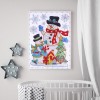 Snowman-Partial Round Diamond Painting