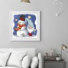 Snowman Goblin -Full Round Diamond Painting