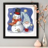 Snowman Goblin -Full Round Diamond Painting