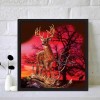 Elk in Sunset Glow - Full Round Diamond Painting