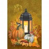 Pumpkin Candlelight- Full Round Diamond Painting