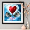 Love Dolphin-Full Round Diamond Painting