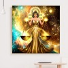 Lady Libra - Full Round Diamond Painting