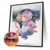 Cool Girl -Full Round Diamond Painting