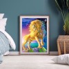 High Above Lion - Full Round Diamond Painting