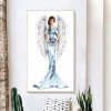 Winged Lady-Full Round Diamond Painting