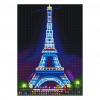 Luminous Iron Tower- Full Round Diamond Painting