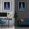 Luminous Iron Tower- Full Round Diamond Painting