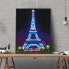 Luminous Iron Tower- Full Round Diamond Painting