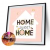 Home Letter-Full Round Diamond Painting