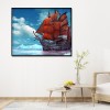 Sailboat-Full Round Diamond Painting