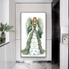 Winged Lady-Full Round Diamond Painting