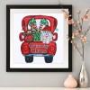 Santa Car-Crystal Rhinestone Diamond Painting