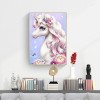 Horse Girl-Full Round Diamond Painting