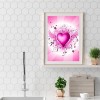 Love Heart-Full Round Diamond Painting