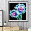 Peony Flower -Full Round Diamond Painting