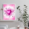 Love Heart-Full Round Diamond Painting