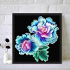 Peony Flower -Full Round Diamond Painting