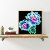 Peony Flower -Full Round Diamond Painting