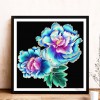 Peony Flower -Full Round Diamond Painting