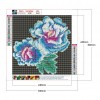 Peony Flower -Full Round Diamond Painting