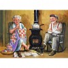 Warm Couple - Full Round Diamond Painting