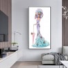 Dress Lady-Partial Round Diamond Painting