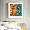 Sun Moon-Full Round Diamond Painting