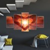 Love Hand in Sunset -Full Round Diamond Painting