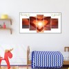 Love Hand in Sunset -Full Round Diamond Painting