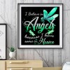 Letter Angel-Full Round Diamond Painting