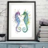 Seahorse?Face to Face-Full Round Diamond Painting