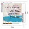 Love Words-Full Round Diamond Painting