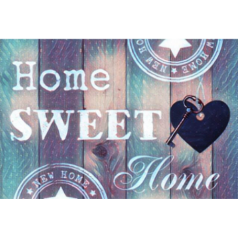 Home Sweet Words-  Full Round Diamond Painting