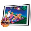 Firework Picnic -Full Round Diamond Painting