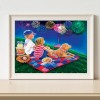 Firework Picnic -Full Round Diamond Painting