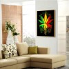 Maple Leaf-Full Round Diamond Painting