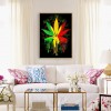 Maple Leaf-Full Round Diamond Painting