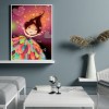 Rainbow Dress Girl- Full Round Diamond Painting