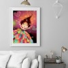 Rainbow Dress Girl- Full Round Diamond Painting