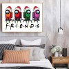 Friends-  Full Round Diamond Painting