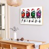 Friends-  Full Round Diamond Painting