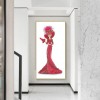 Dress Lady- Full Round Diamond Painting