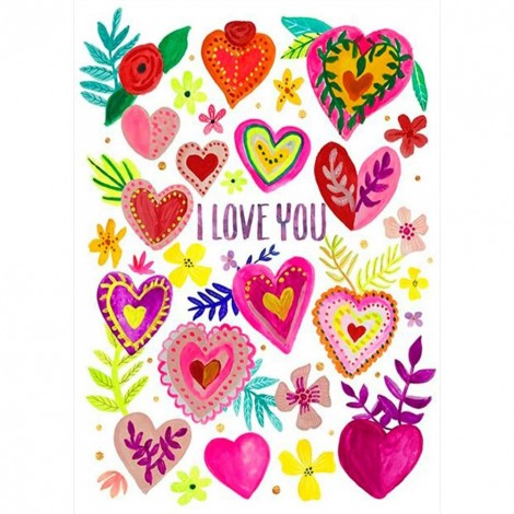 Loving Heart - Full Square Diamond Painting