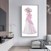 Dress Lady- Full Round Diamond Painting