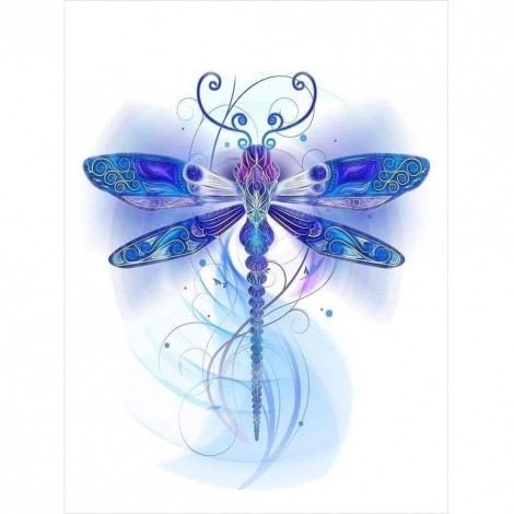 Dragonfly - Full Round Diamond Painting