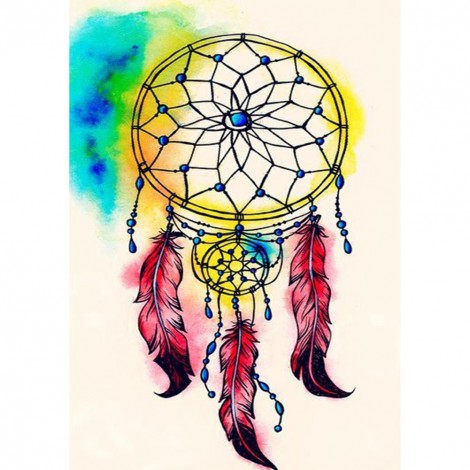 Dream Catcher - Full Round Diamond Painting