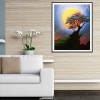 Moon Tree - Full Round Diamond Painting