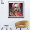 Skull - Full Round Diamond Painting