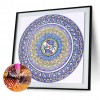 Mandala Flower -Partial Round Diamond Painting